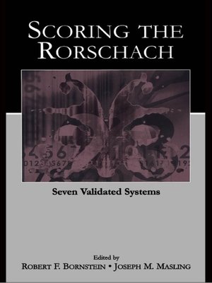 cover image of Scoring the Rorschach